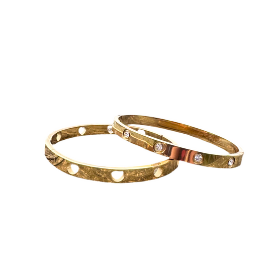 18K Gold Plated Bangles