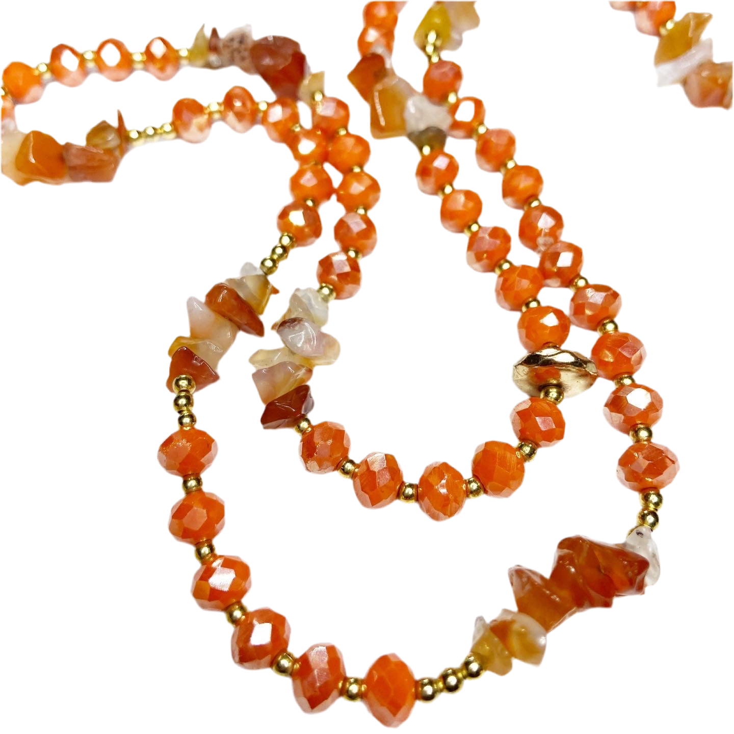 Carnelian Crystal Waist Bead