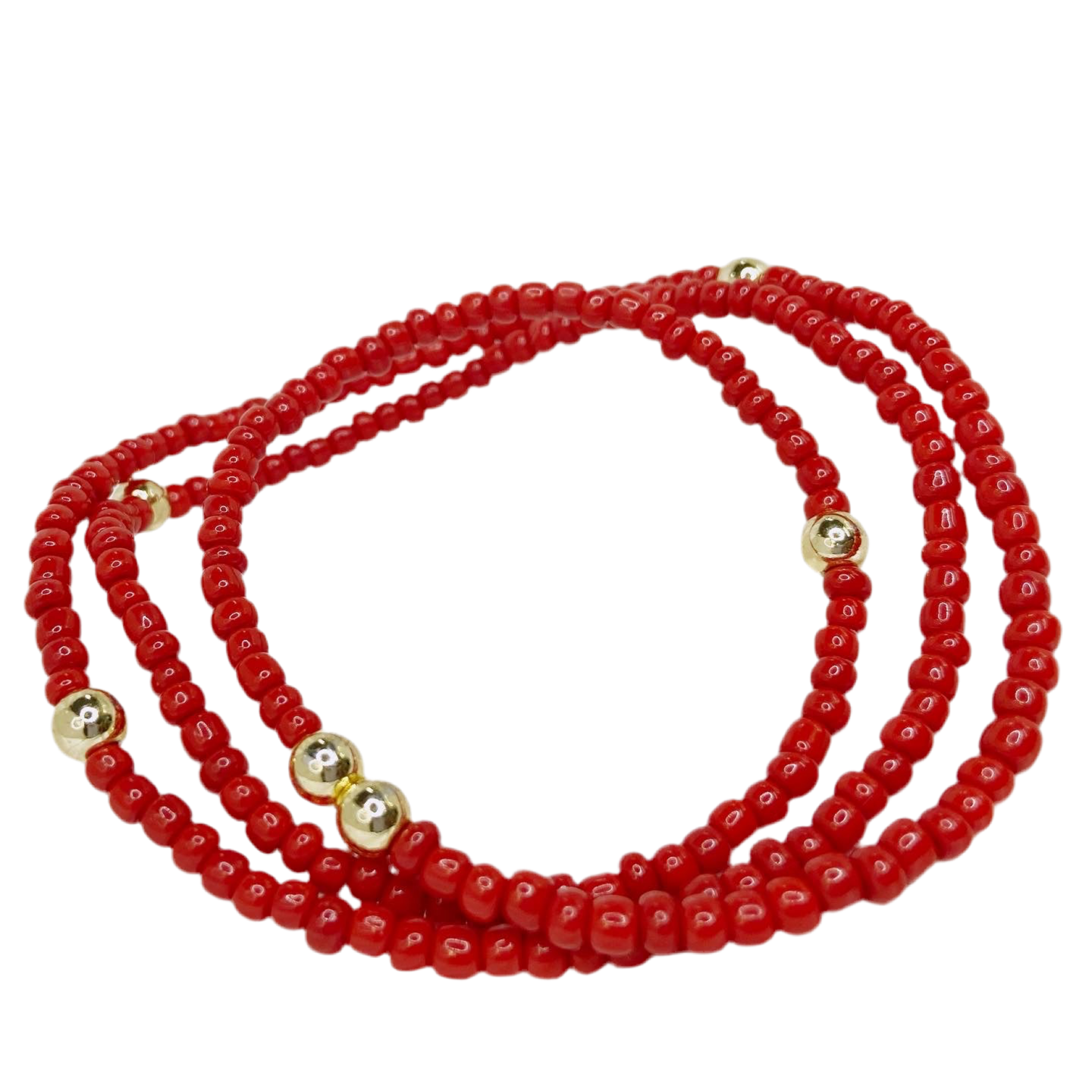 Cherry Root Stretch Waist Bead