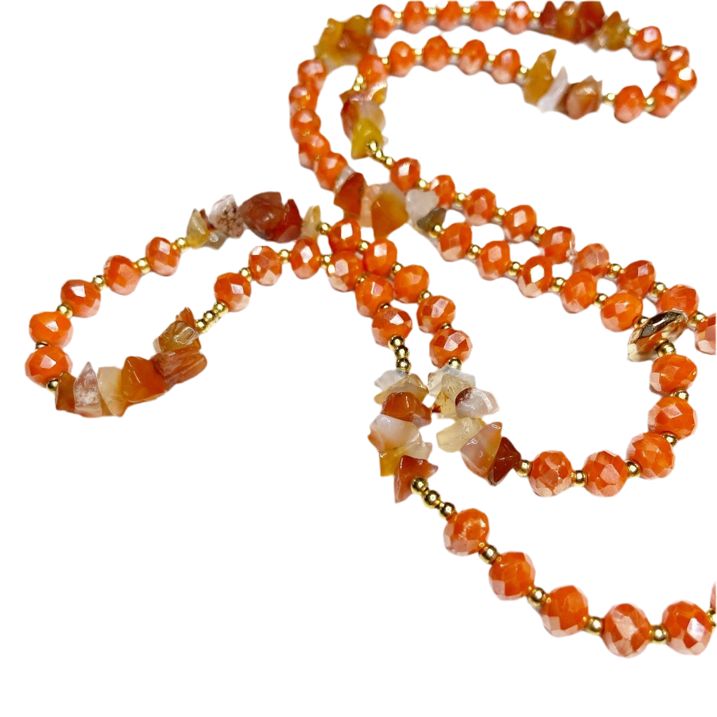 Carnelian Crystal Waist Bead