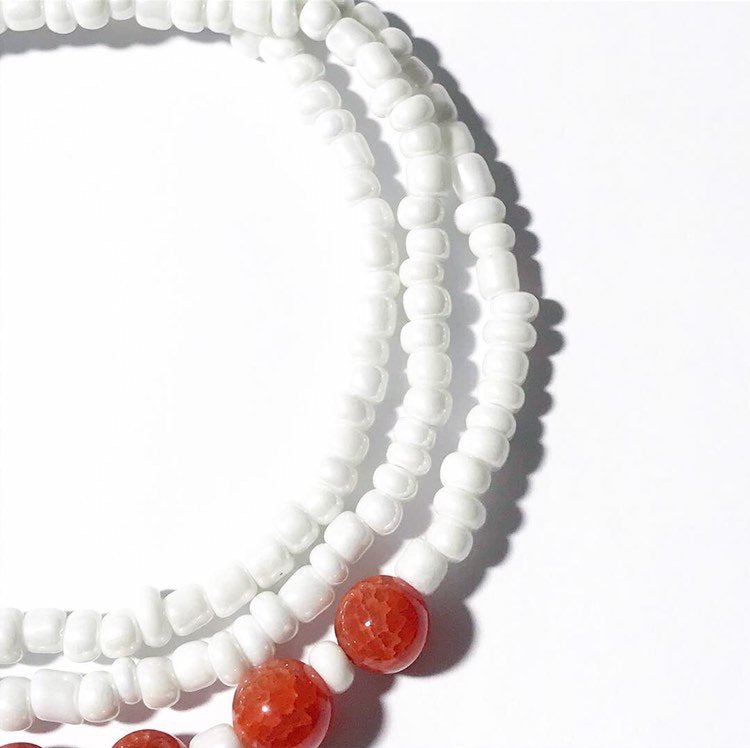 Carnelian- Sacral Chakra Waist Bead